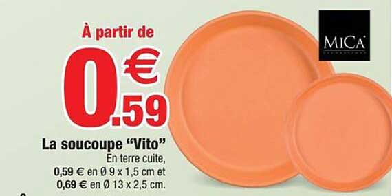 la soucoupe "vito" mica