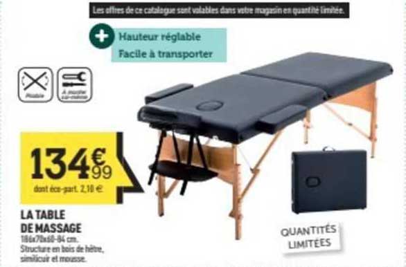 La Table De Massage