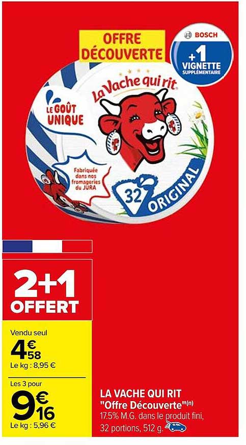 la vache qui rit "offre découverte"