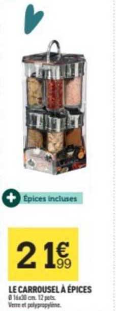 le carrousel à épices