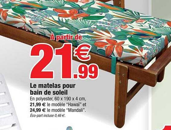Le Matelas Pour Bain De Soleil