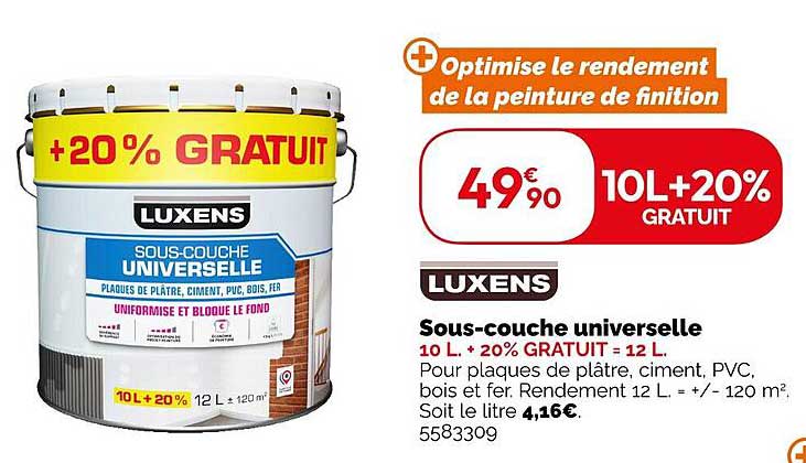 luxens sous-couche universelle