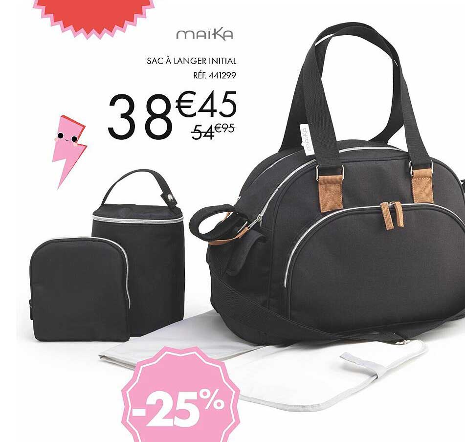 maika sac à langer initial