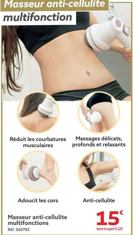 masseur anti-cellulite multifonctions