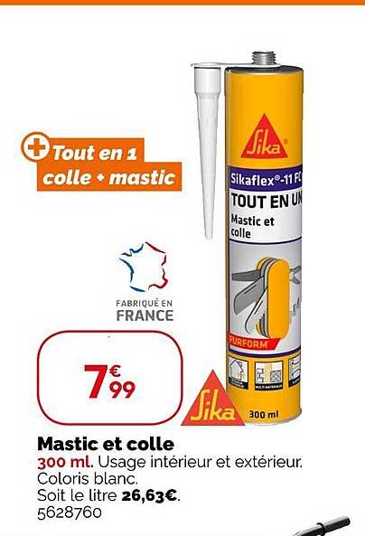 Mastic Et Colle Sika