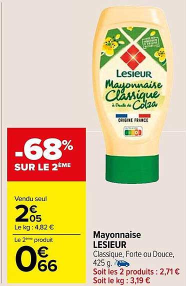 Mayonnaise Lesieur