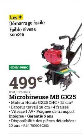 microbineuse mb gx25 eden parc