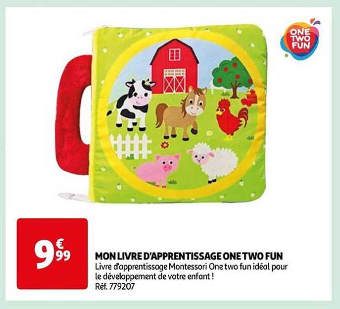 mon livre d'apprentissage one two fun