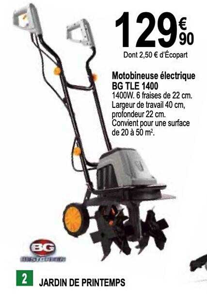 motobineuse électrique BG tle 1400