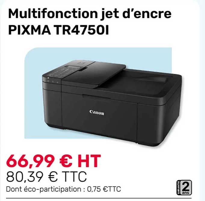multifonction jet d'encre pixma tr4750oi