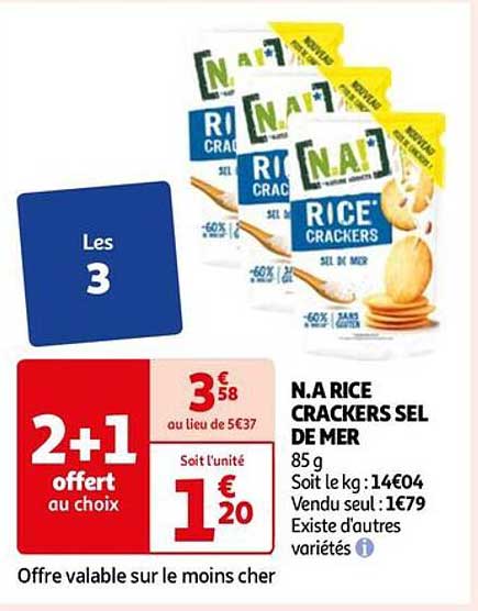 n.a rice crackers sel de mer