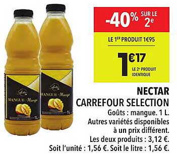 Nectar Carrefour Sélection