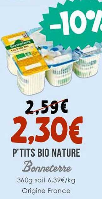 p'tits bio nature bonne terre