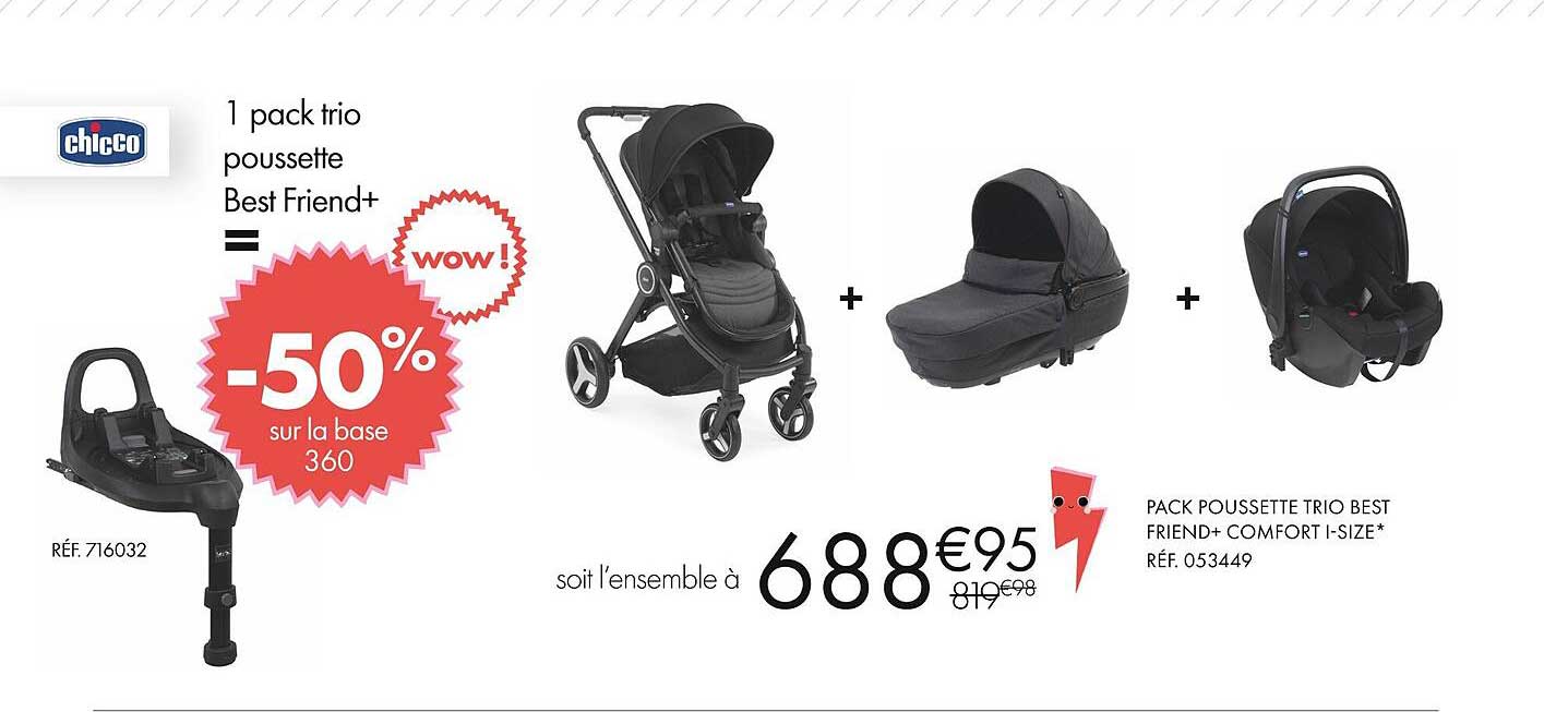 pack poussette trio best friend+ comfort i-size