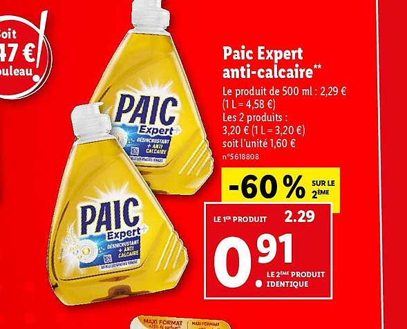 Paic Expert Anti-calcaire