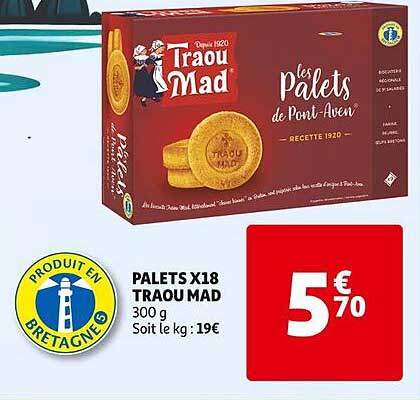 Palets X18 Traou Mad