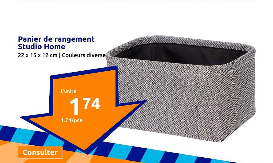 Panier De Rangement Studio Home