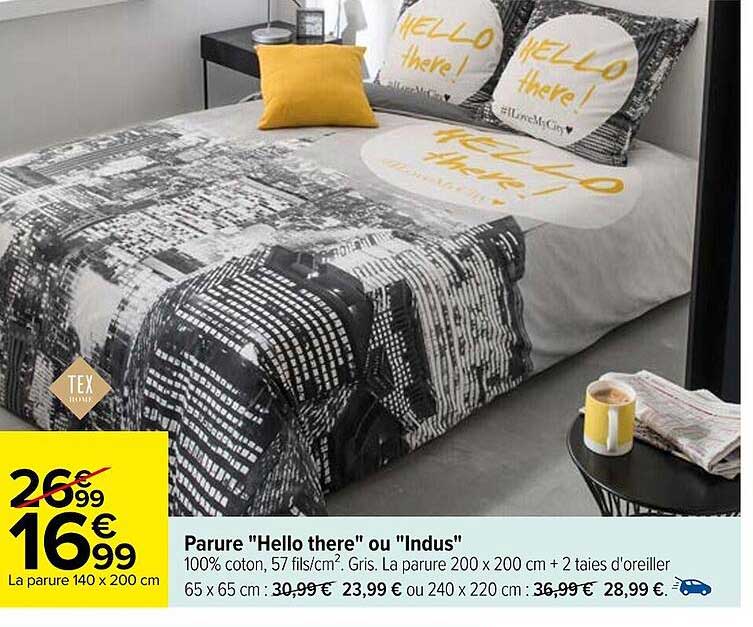 parure hello there ou indus