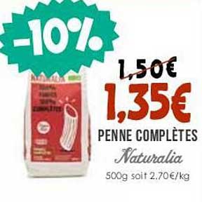 penne complètes naturalia
