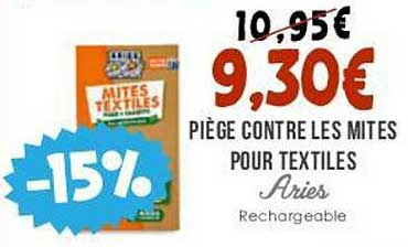 piège contre les mites pour textiles aries