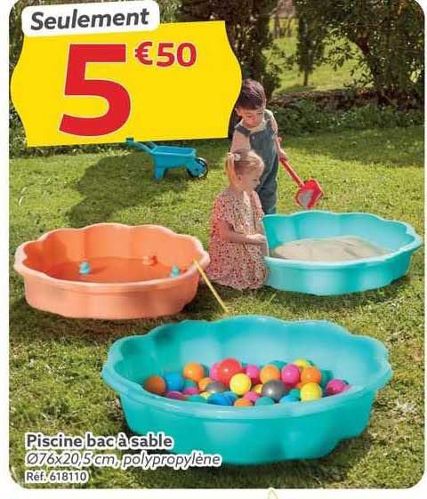 Piscine Bac à Sable