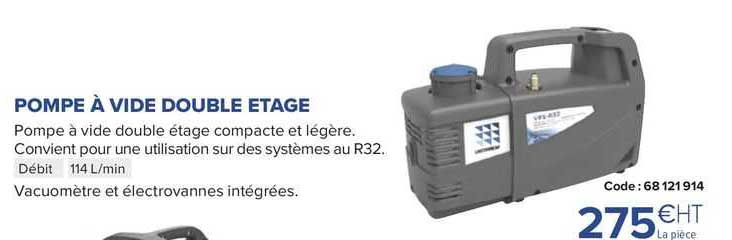 Pompe à Vide Double étage