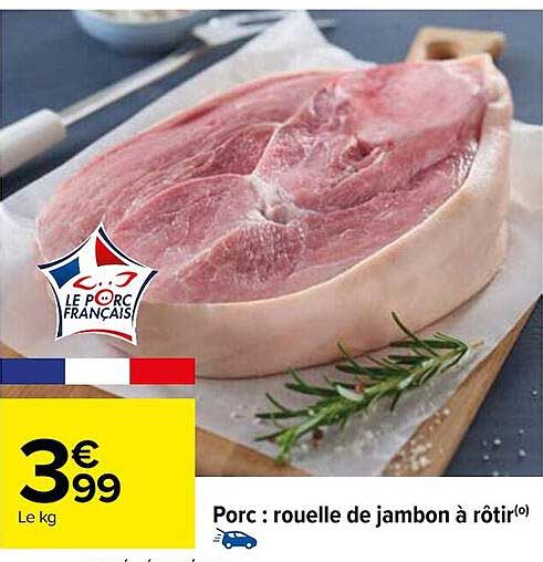 Porc : Rouelle De Jambon à Rôtir