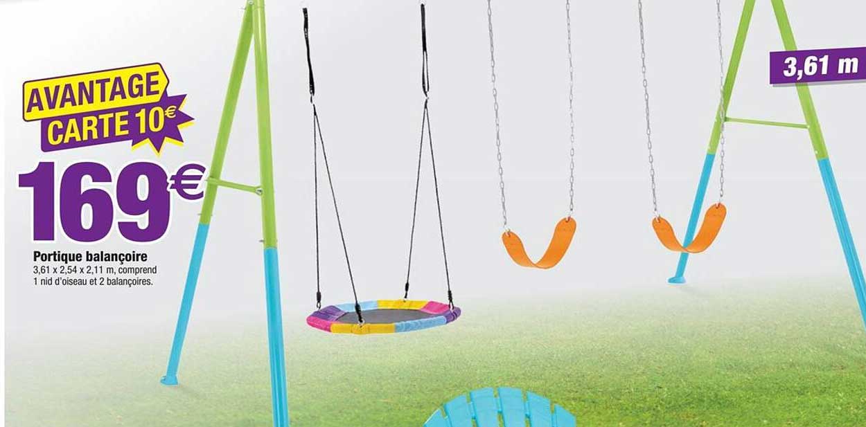 portique balançoire