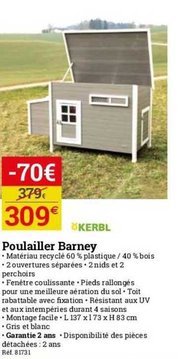 poulailler barney kerbl