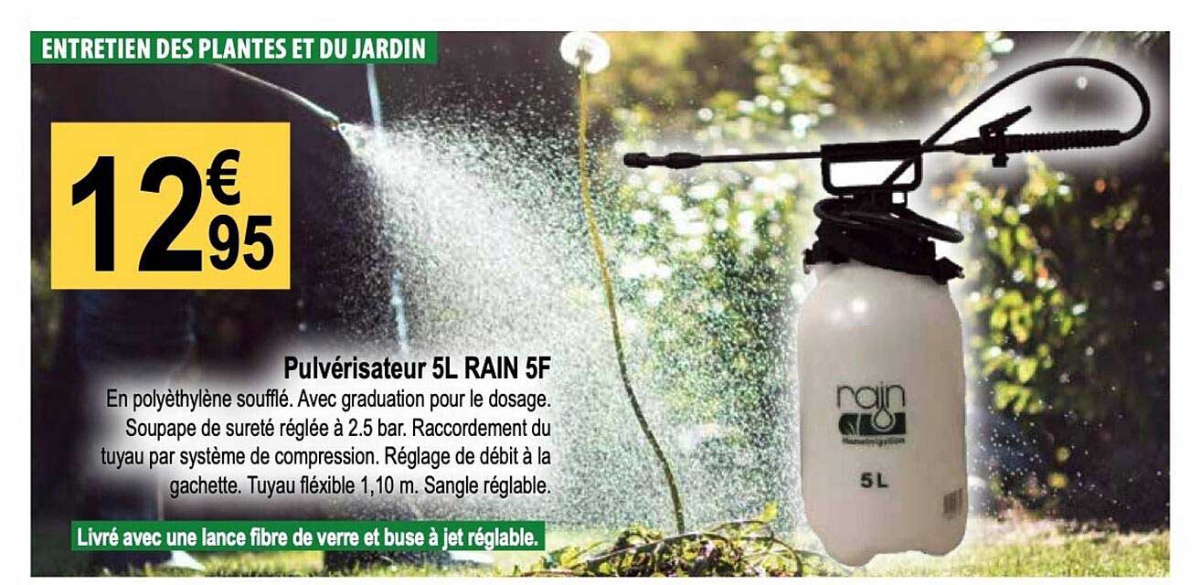 pulvérisateur 5l rain 5f