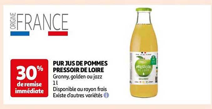pur jus de pommes pressoir de loire