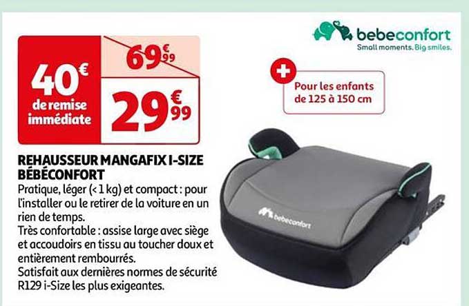rehausseur mangafix i-size bébéconfort