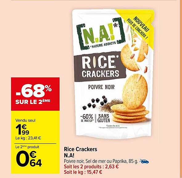 rice crackers n.a!