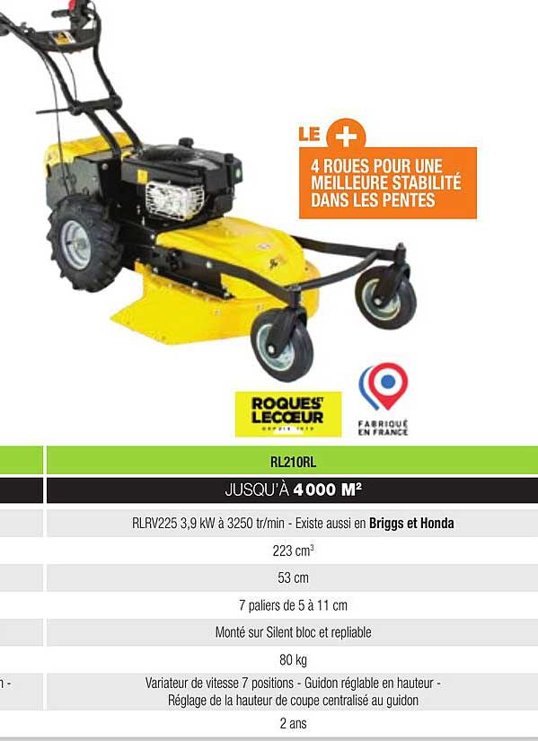 roques'lecoeur rl210rl