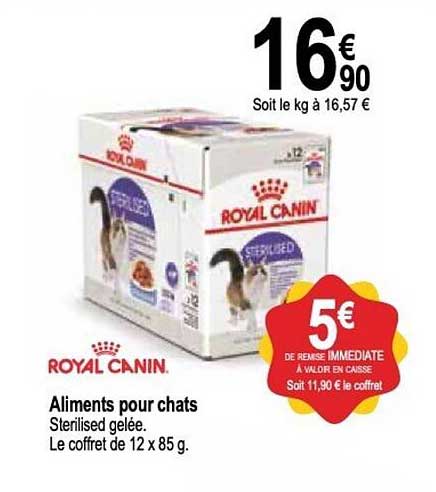 royal canin aliments pour chats