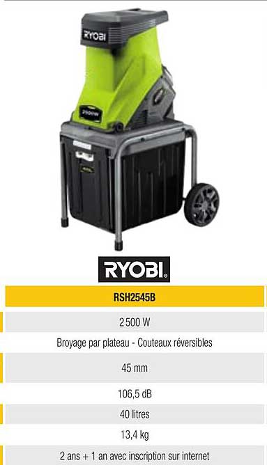 ryobi rsh2545b