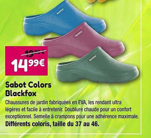 sabot colors blackfox