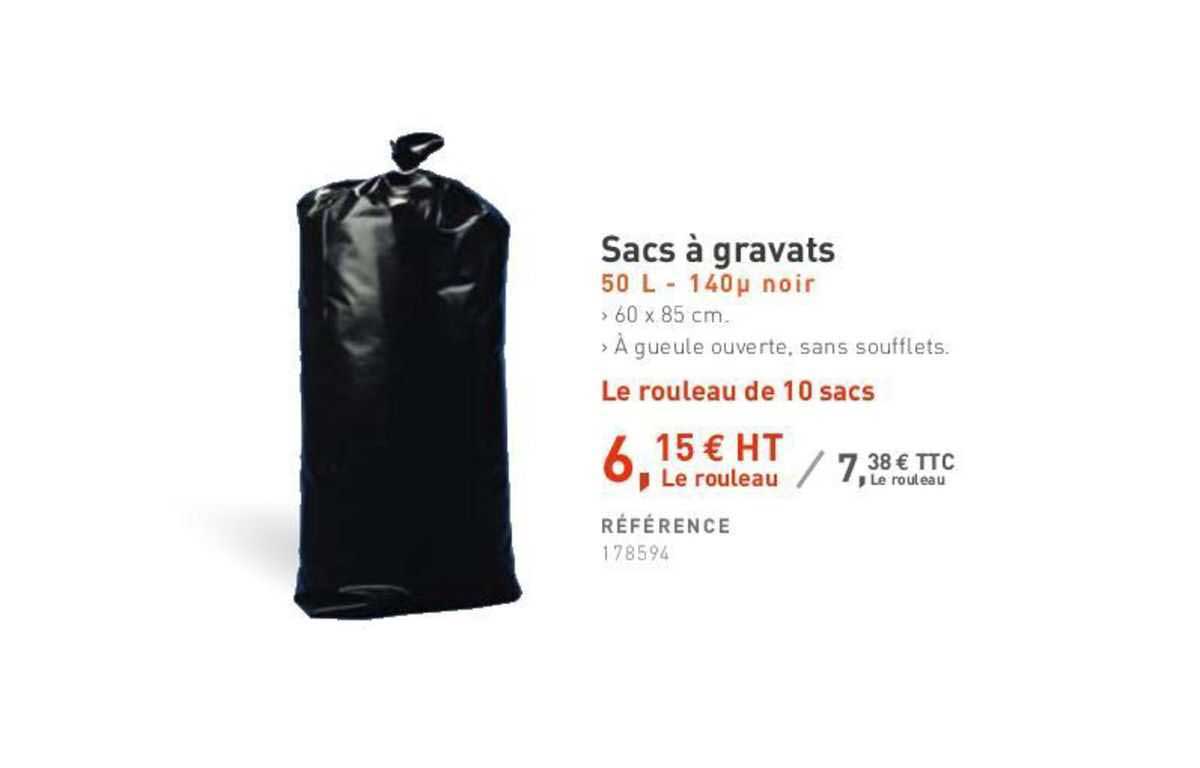 sacs à gravats
