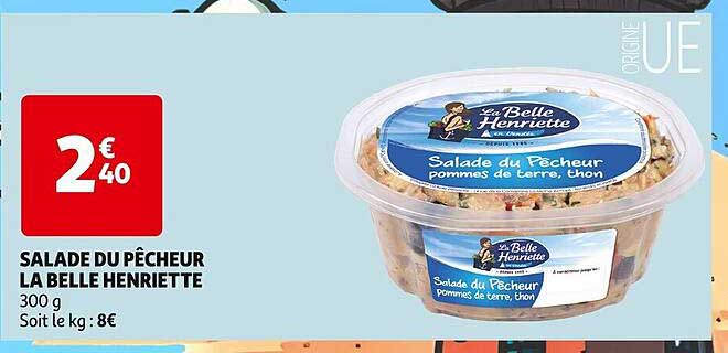 salade du pêcheur la belle henriette