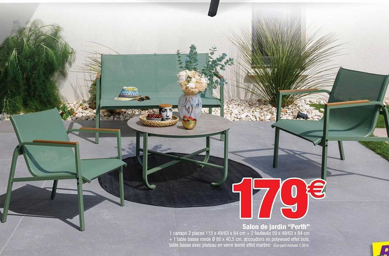 salon de jardin "perth"