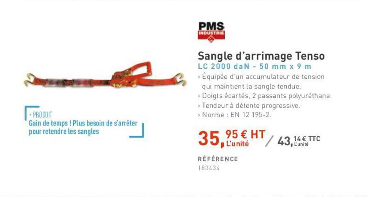 sangle d'arrimage tenso pms