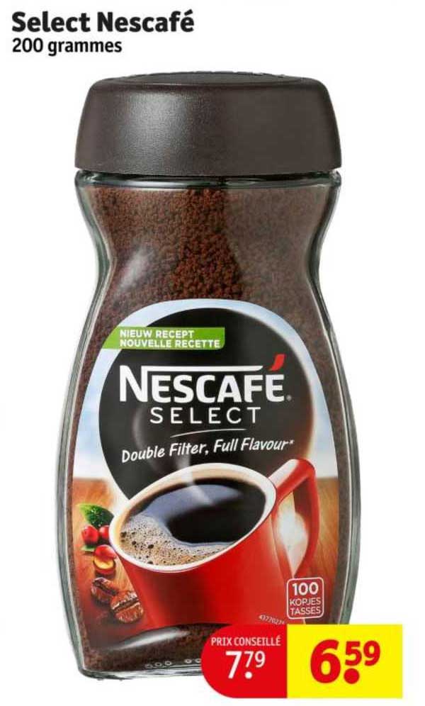 select nescafé 200 grammes