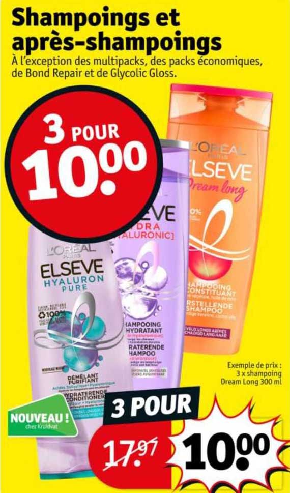 shampoings et après-shampoings
