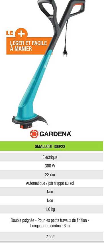 smallcut 300/23 gardena