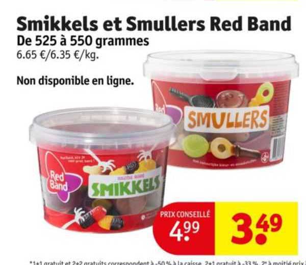 smikkels et smullers red band