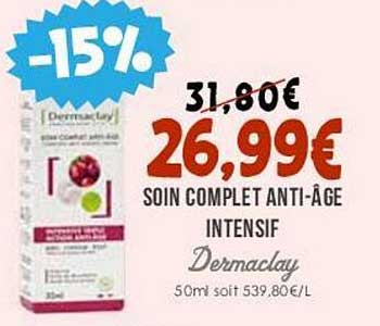 soin complet anti-âge intensif dermaclay