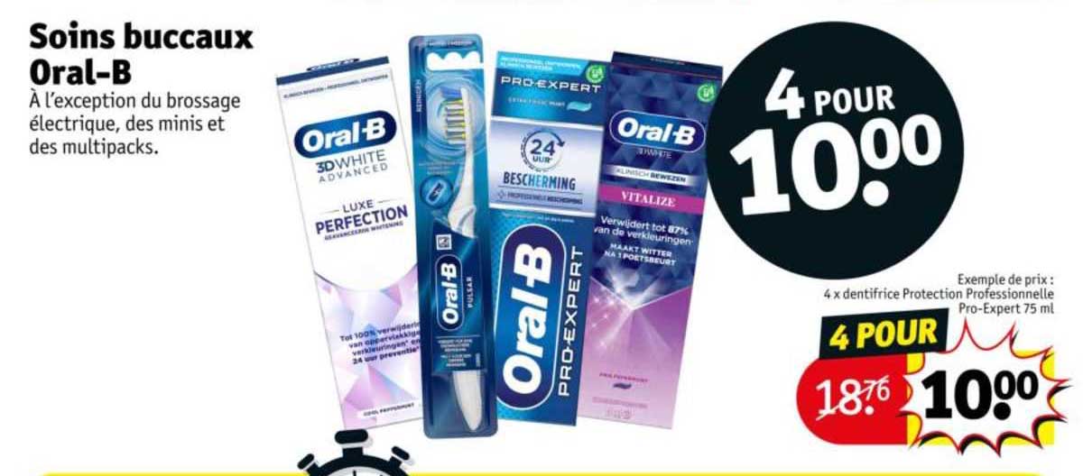 soins buccaux oral-b