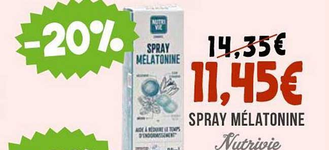Spray Mélatonine Nutrivie