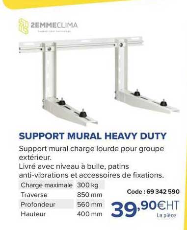 support mural heavy duty
