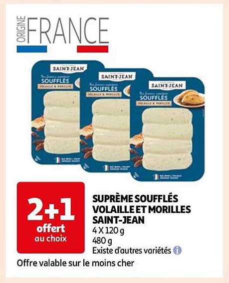 suprème soufflés volaille et morilles saint-jean